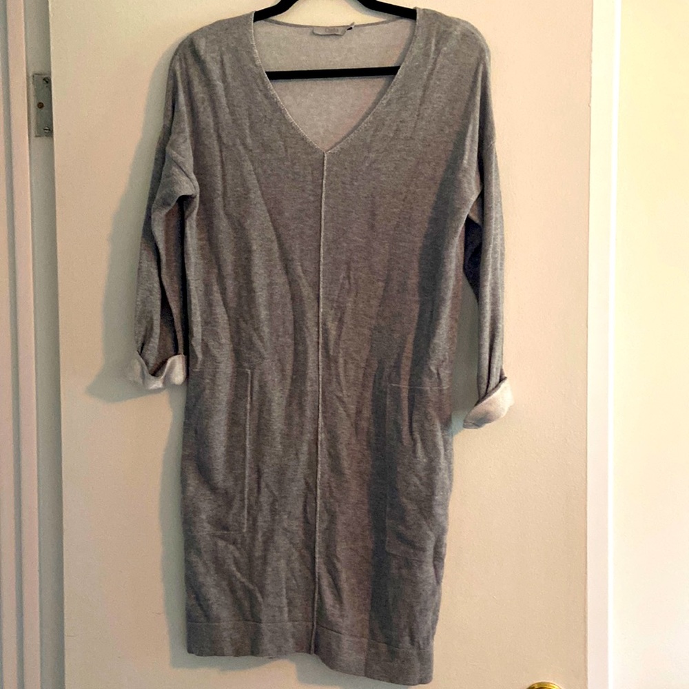 EUC gray sweater/dress